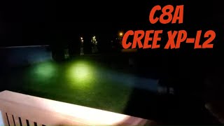 SOFIRN C8A CREE XP-L2 OUTDOOR BEAM SHOTS