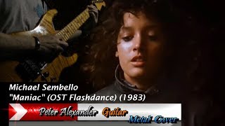 MANIAC - Michael Sembello Guitar Metal Cover Flashdance by Peter Alexander WARMOTH USA CUSTOM Guitar