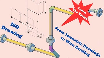 Piping Isometric Drawings & Wire Bending Tutorial | Step-by-Step Guide for Beginners.