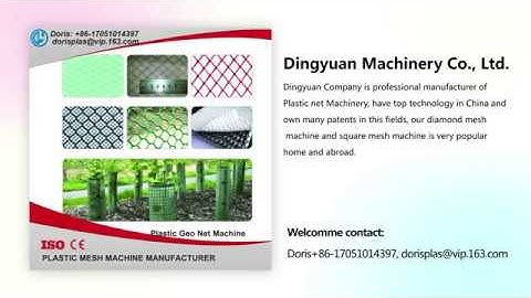 Plastic mesh machine, plastic net machine, plastic fence machine
