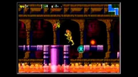 Metroid Zero Mission any% speed run in 26:43 (segment 2/4)