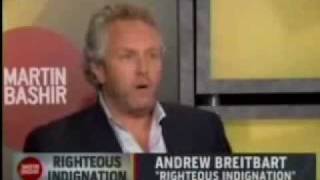 Andrew Breitbart Destroys MSNBC&#39;s Failed, 3rd-Rate Liberal Smear Merchant Martin Bashir