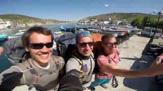 Bivouak fly in the mountains of Crimea ( Day 1)