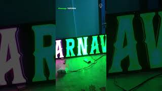 ⚡ Programmable LED DJ Name Board | T1000 Controller