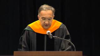 Marchionne Commencement Speech at Michigan State University