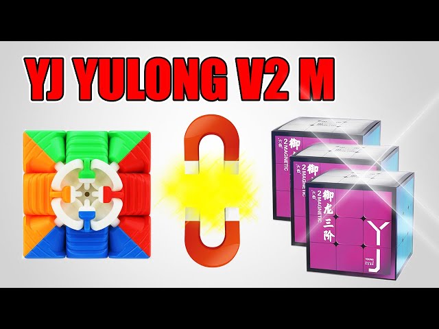 Cubo Mágico 3x3 Moyu Yulong V2 M Magnético - Escorrega o Preço