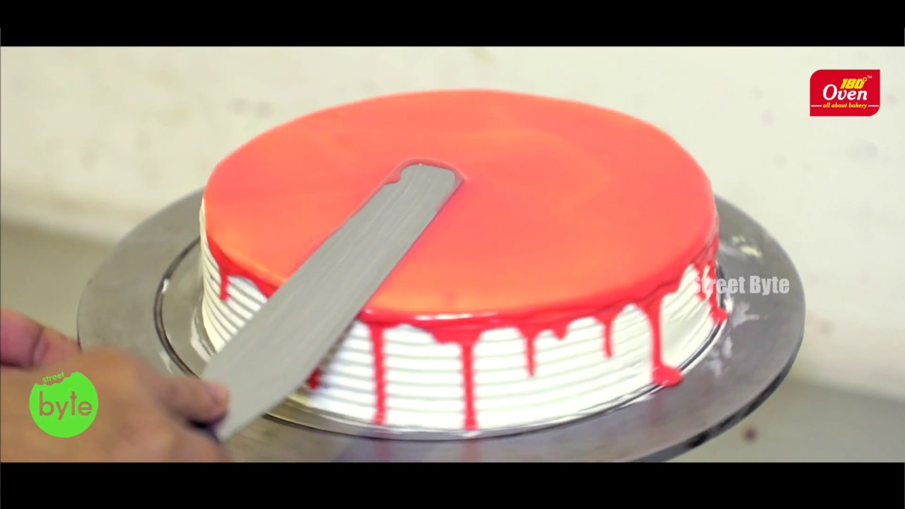Amazing Simple Cake Decorating Skills | Red Velvet Cake Decorating | Amazing Skills | Street Byte
