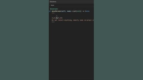 Move Zeroes | Leetcode 283