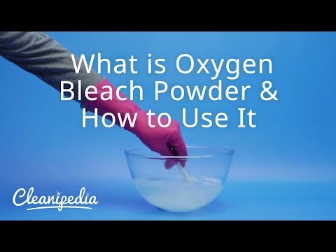 Video: Perbedaan Antara Oxygen Bleach Dan Chlorine Bleach