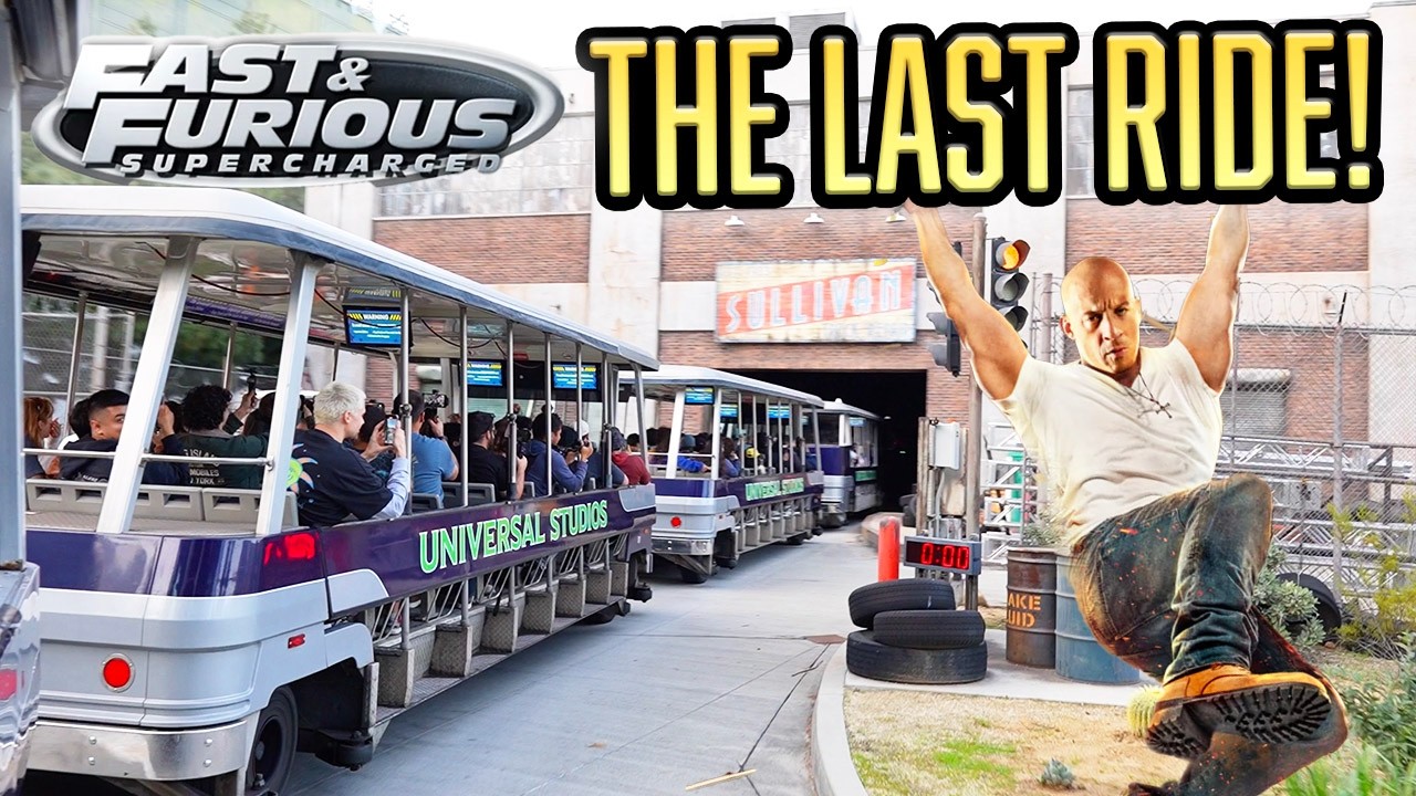 (4K) Fast & Furious: Supercharged (Last Ride EVER) Universal Studios Hollywood POV - NOW CLOSED