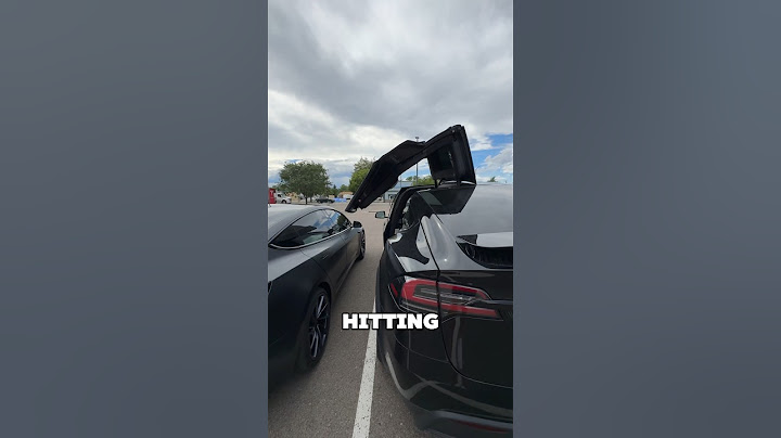 Will the Model X Automatic doors Hit My Model 3? 😳😅