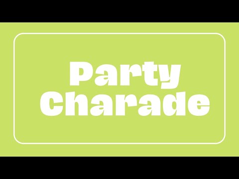 Party Charades For Hard Act Out Edition | 20 Seconds Per Card | Interactive Play