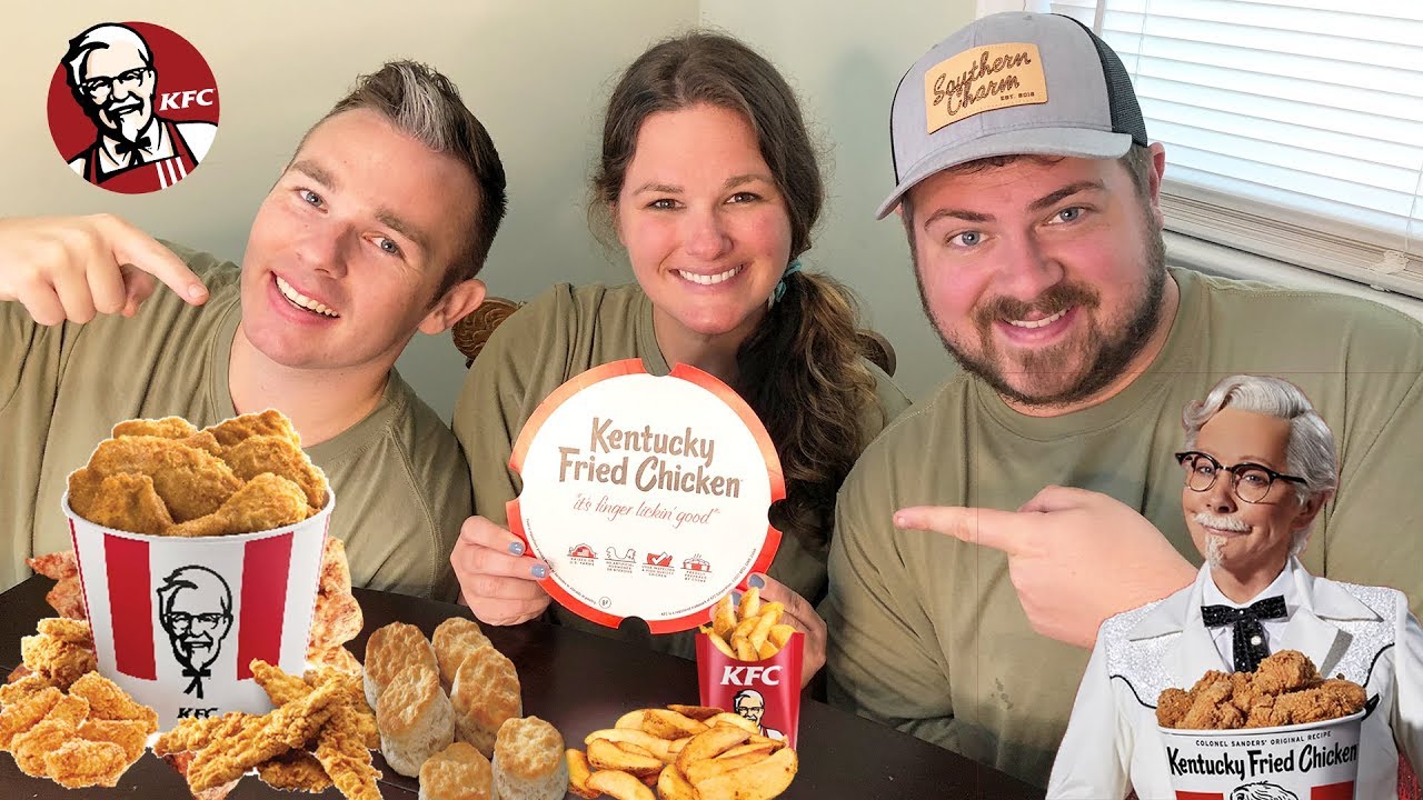 KFC MUKBANG Eating Show