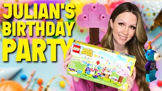 LEGO® Animal Crossing Set 77046 Julian's Birthday Party (2024) Speed Build and Review