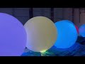 Giant Inflatable Light UP LED Ball 2M Motion Sensor RGB Color Changing for Crowd Interactive Events