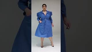 Plus Size Western Frock Design Dress | Plus Size Western Frock |#shorts #youtubeshorts #status