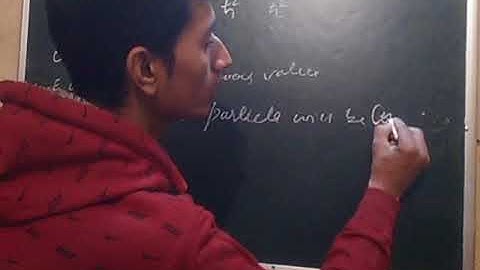 Free particle (Quantum Mechanics)  part-2