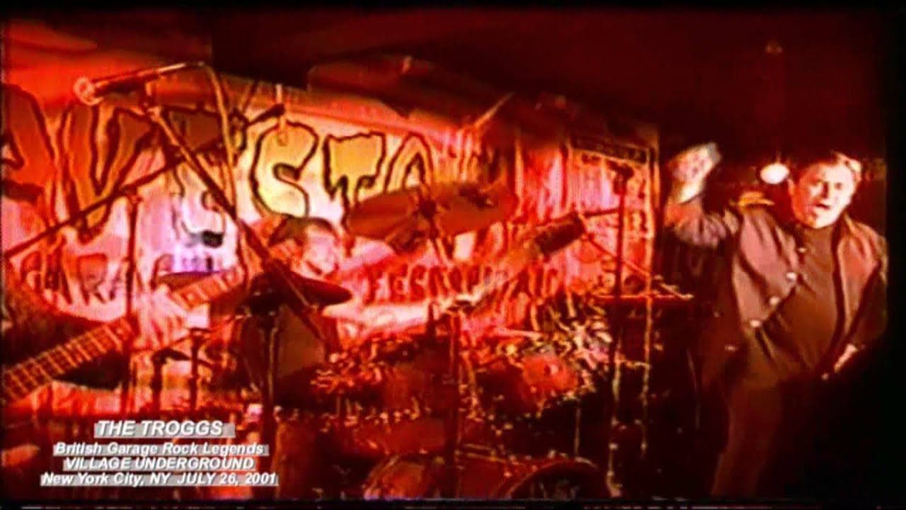 2001 - Garage Rock Legends THE TROGGS - From Home @ Village Underground NYC