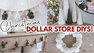 DIY CHRISTMAS DECOR | DOLLAR TREE CHRISTMAS DIYS (EASY HOLIDAY CRAFTS & CHRISTMAS DECOR IDEAS 2021