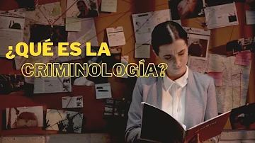 ¿Cuáles son los cuatro elementos de la criminología?