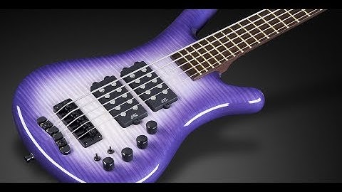 Warwick Custom Shop Masterbuilt - Corvette $$ 5-String - Grape Flavor Burst  #17-3392