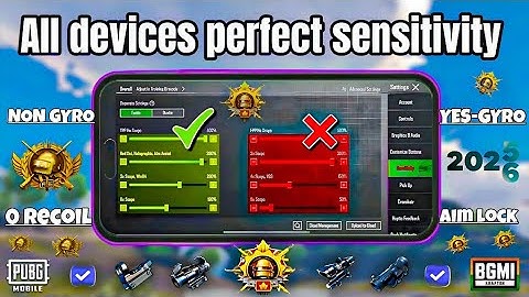 BGMI 4.1 Best Sensitivity Settings for All Devices – Low-End Android, High-End | Non-Gyro And Gyro!
