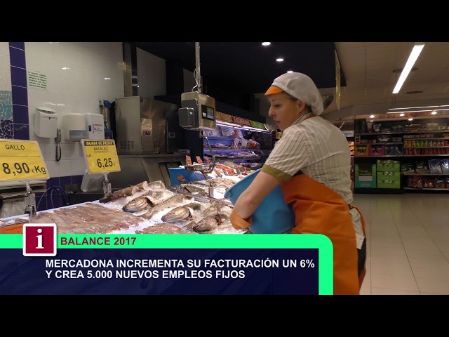 BALANCE MERCADONA 2017