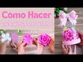 Cómo Hacer una Rosa de Foami