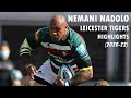 Nemani nadolo  leicester tigers rugby highlights 202022