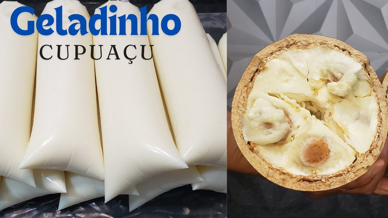 Geladinho de Cupuaçu Gourmet da Fruta Vende Muito Esse Sabor