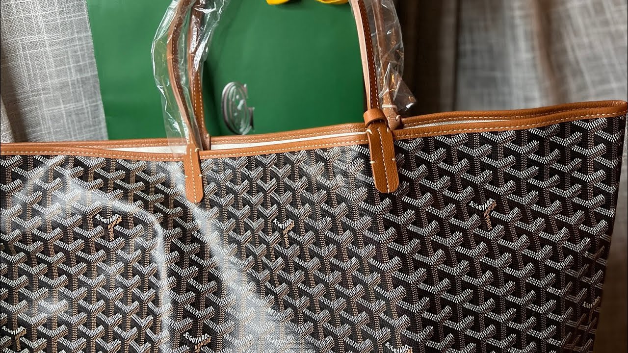 Travel Bag. Backpack. St Leger GoYard unboxing. #goyard #handbags #tr