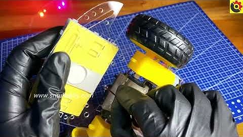 How to make a Bluetooth control car with a 2WD smart car kit | 2WD Bluetooth car Arduino