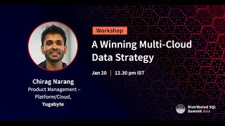 DSS Asia 2021 | A Winning Multi Cloud Data Strategy