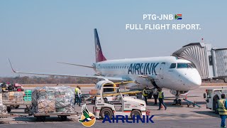 AIRLIINK 4Z816 Full Flight Report | Polokwane PTG - Johannesburg JNB 🇿🇦
