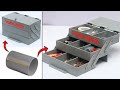 how to make a tool box  using PVC pipe | creative idea with PVC pipe