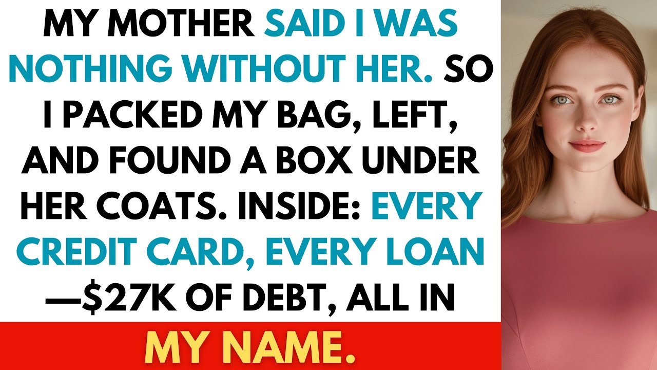 My Mom Laughed, ‘Good Luck Surviving Without Me!’ — So I Found the $27K She Hid in My Name