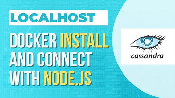 Having Cassandra installed locally with docker and connecting with node.js using your own windows