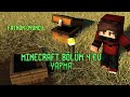 minecraft bölüm 4 ev yaptım  fatkon oyuncu