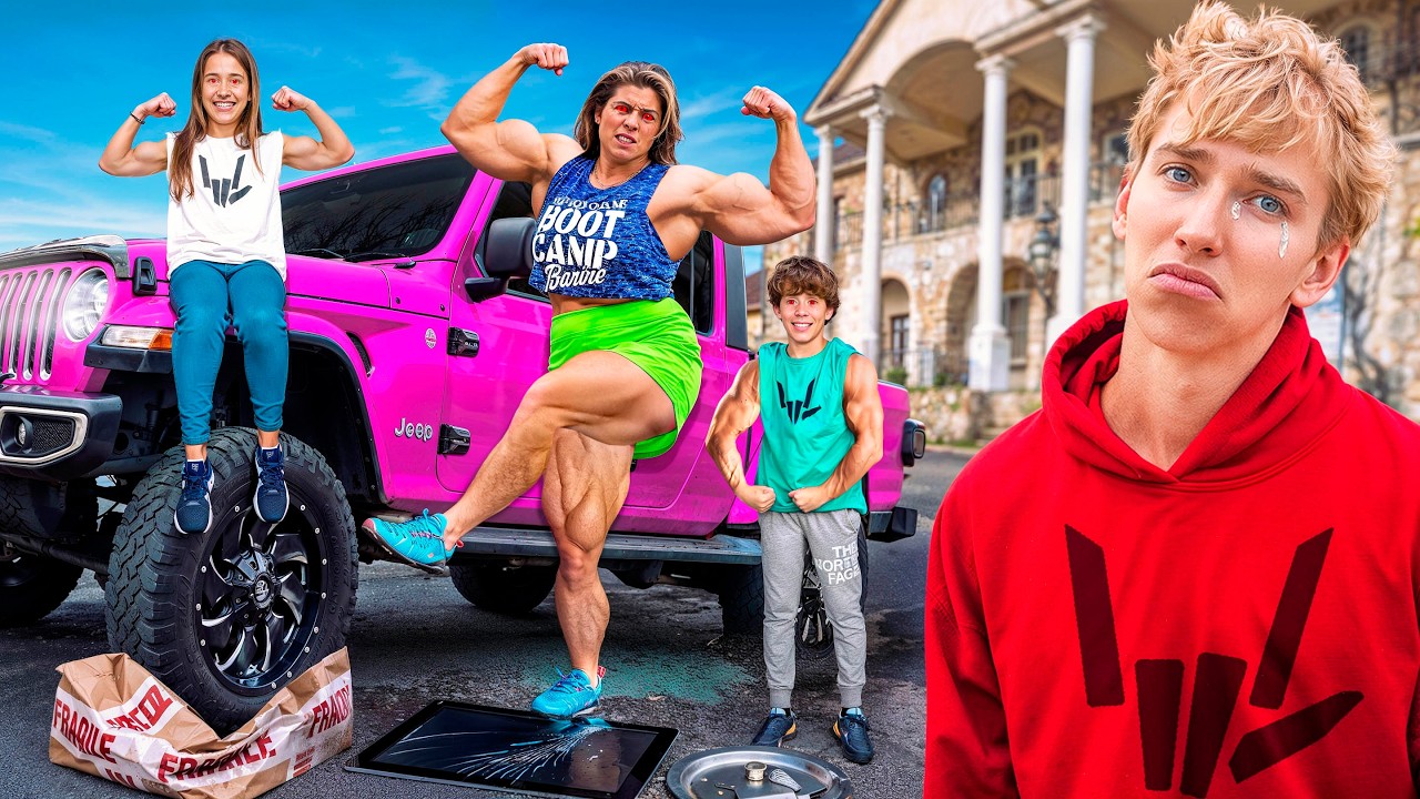 I EXPOSED the World’s Strongest Family! * they’re evil *