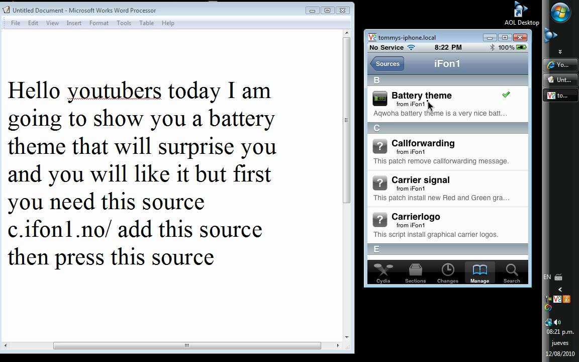 Battery Theme Battery Theme Awesome - YouTube