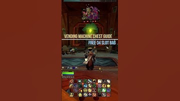 Vending Machine Chest in the Ringing Deeps - WoW The War Within #worldofwarcraft #shorts