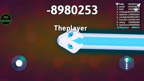 Snake.io modmenu gameplay #9