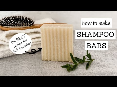 How To Make Shampoo Bars