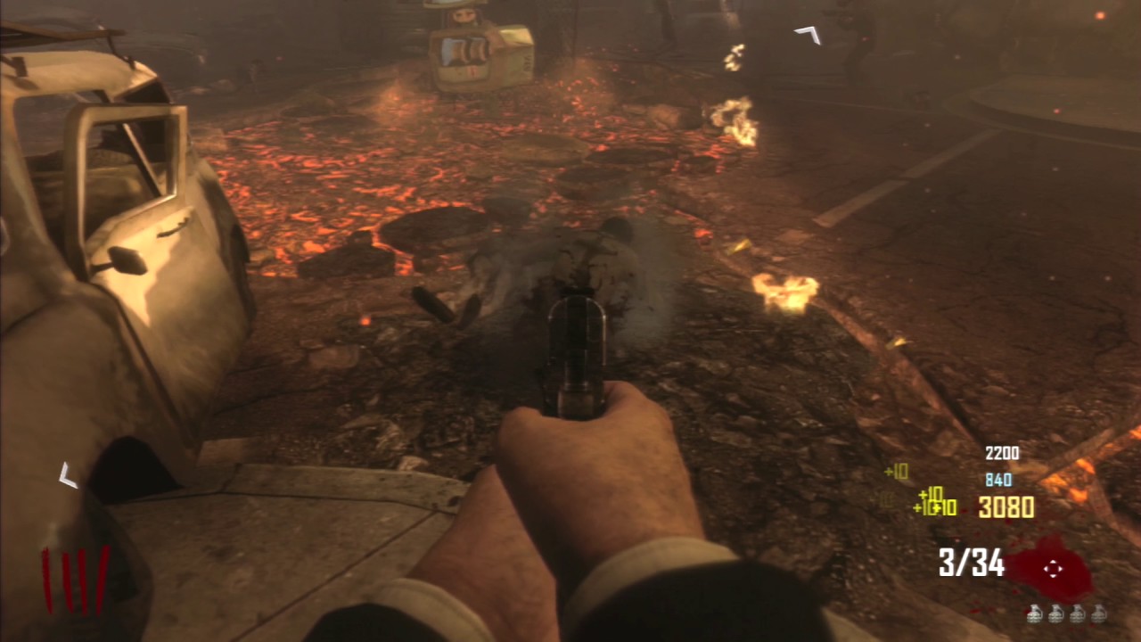 World Record BO2 Town First Room 3 Man Round 42 - YouTube