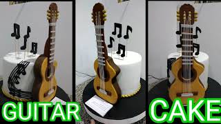How to make Guitar Birthday Cake Topper
