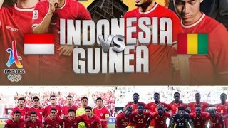 BERLANGSUNG SENGIT !! INDONESIA VS GUINEA U23  PLAY OFF OLIMPIADE PARIS 2024