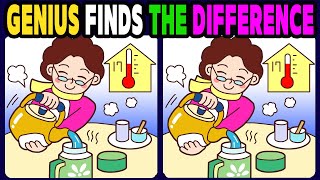 【Spot the difference】Only genius find the difference【 Find the difference 】442