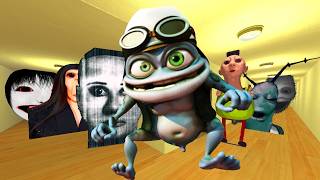 CRAZY FOG ROSALIA HAMOOD HABIBI PLANKTON YOSHIE AND NICO'S NEXTBOT IN HOTEL GMOD #GMod #NExtBots