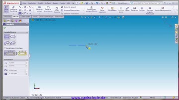 Solidworks Kreisbogen,Langloch und Polygon