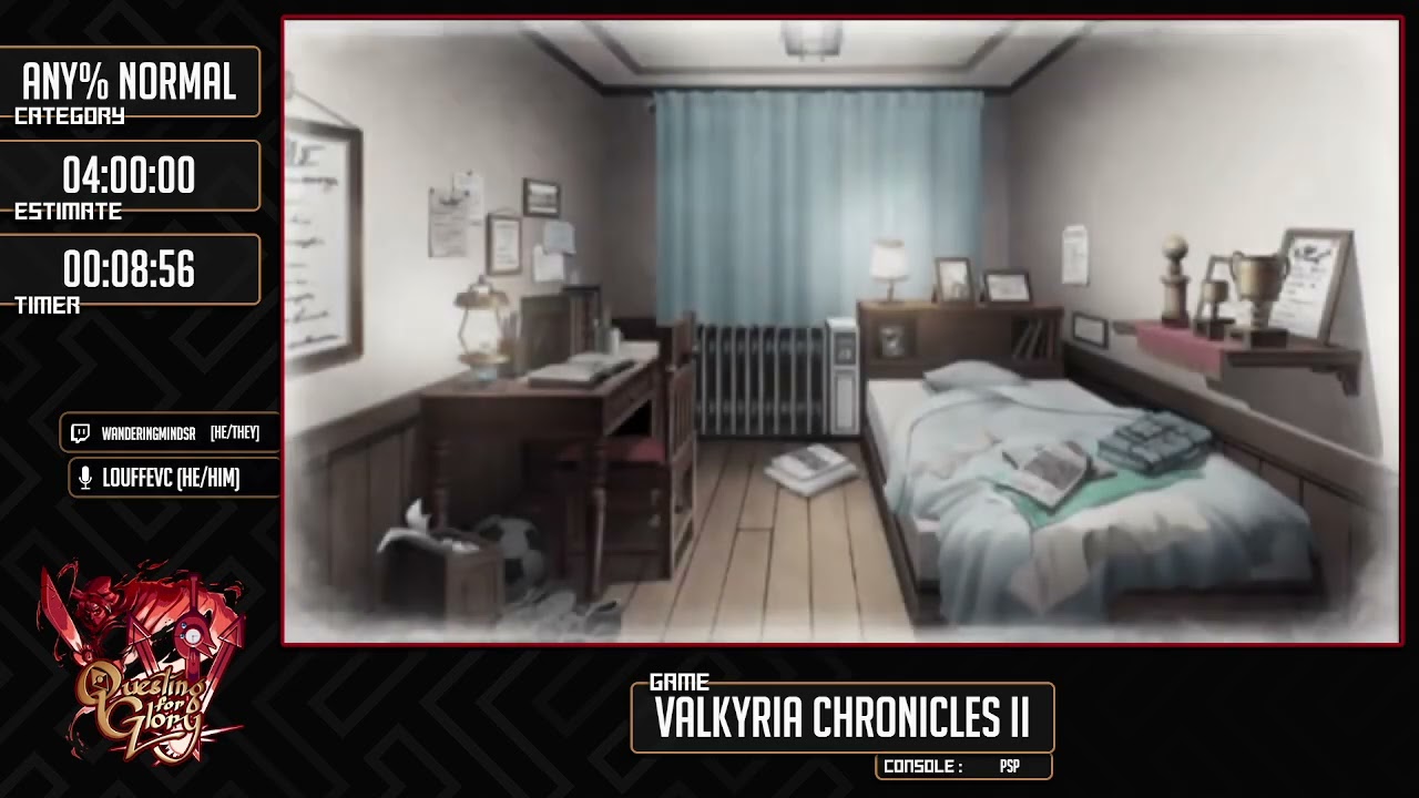 Valkyria Chronicles II Any% Normal by WanderingMindSR - Questing for Glory 6